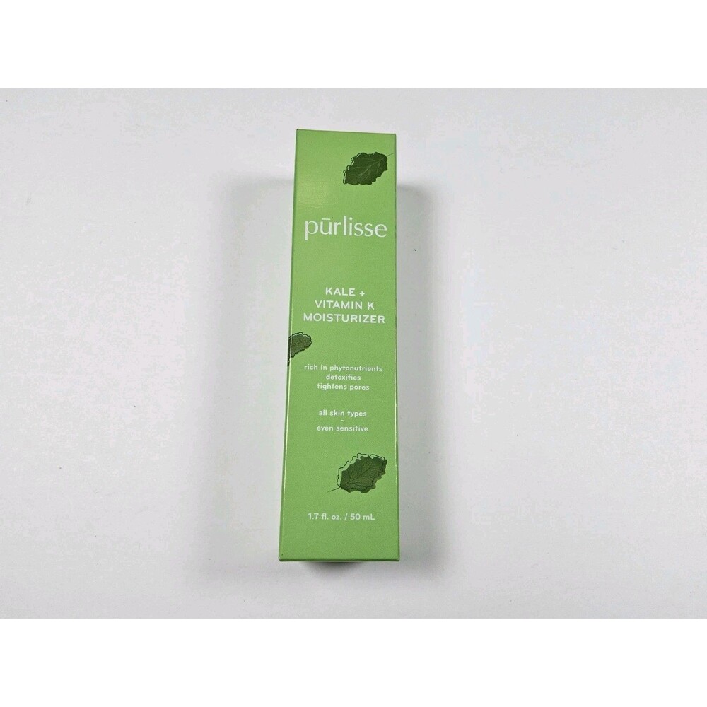 Purlisse Beauty Kale + Vitamin K Moisturizer 1.7oz/50ml - NEW & SEALED